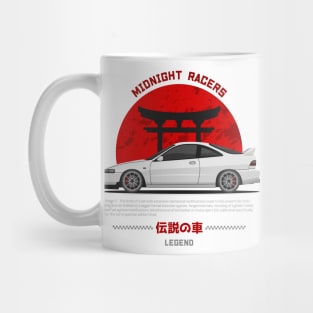 Midnight Racer White Integra DC 2 JDM Mug